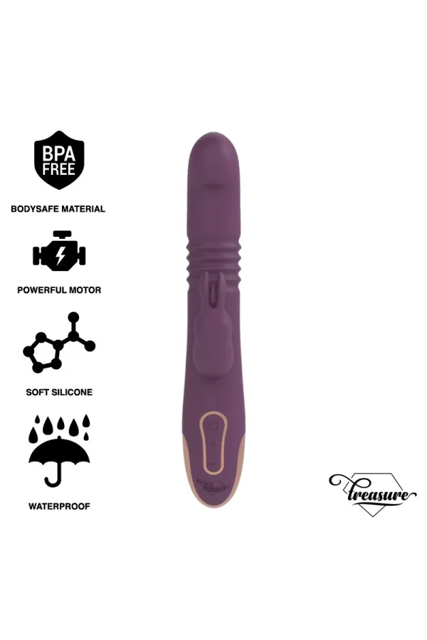 Bastian Rabbit Up & Down, Rotator & Vibrator Wireless Technology Kompatibel von Treasure kaufen - Fesselliebe