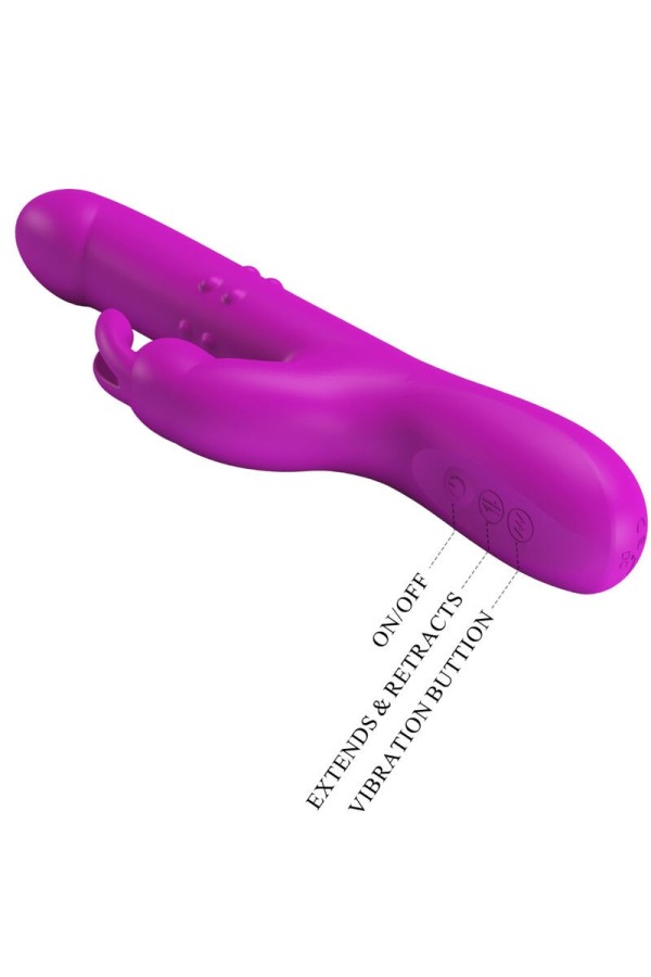 Reese Vibrator mit Lila Rotation von Pretty Love kaufen | Fesselliebe
