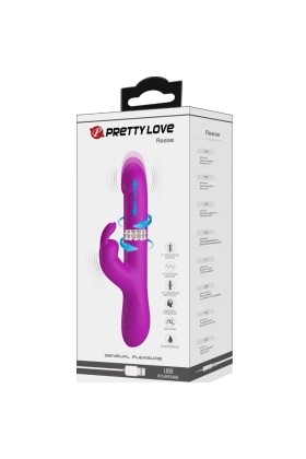 Reese Vibrator mit Lila Rotation von Pretty Love kaufen | Fesselliebe