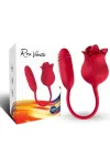 Roselip Leckt Vibrierenden Clit und Vibrator Rot von Armony Stimulators kaufen - Fesselliebe