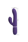 PRETTY LOVE - MULTIFUNKTIONS-G-SPOT-VIBRATOR LILA