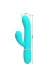 PRETTY LOVE - MULTIFUNKTIONS-G-SPOT-VIBRATOR AQUA GRÜN