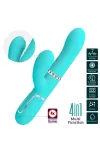 PRETTY LOVE - MULTIFUNKTIONS-G-SPOT-VIBRATOR AQUA GRÜN