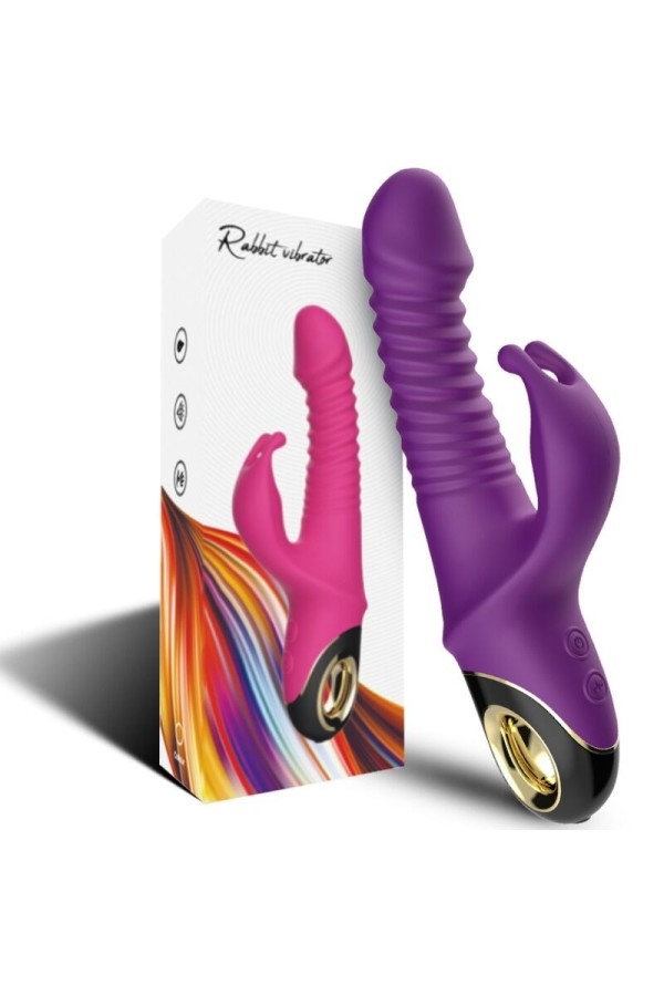 Zing Dildo Vibrator Kaninchen Lila von Armony Vibrators kaufen | Fesselliebe