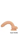 Harness + Silikon biegsamer Dildo 13 cm von Cock Miller kaufen - Fesselliebe