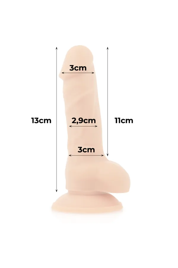 Harness + Silikon biegsamer Dildo 13 cm von Cock Miller kaufen - Fesselliebe