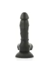 Harness + Silikon biegsamer Dildo schwarz 13 cm von Cock Miller kaufen - Fesselliebe