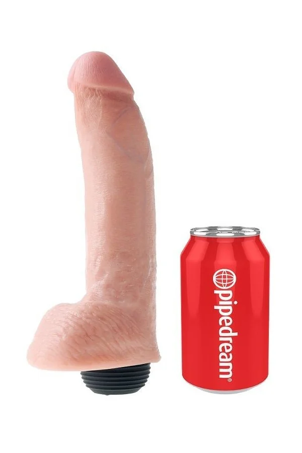 King Cock Realistic Penis Natürlicher Ejakulator 22.86cm von King Cock kaufen - Fesselliebe