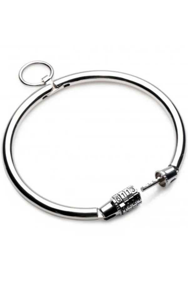 Combination Lock Halsband 13,5 Cm von Metal Hard kaufen - Fesselliebe