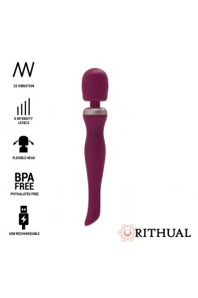 Leistungsstarker wiederaufladbarer Akasha - Wand 2.0 Orchidee von Rithual kaufen | Fesselliebe