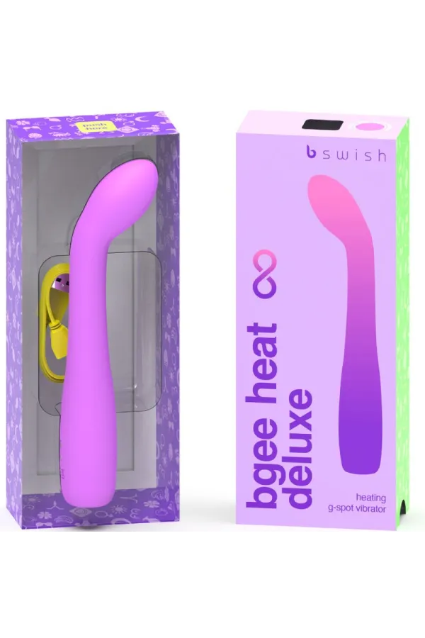 Bgee Heat Infinite Deluxe Wiederaufladbarer Vibrator Lavendel Silikon von B Swish kaufen - Fesselliebe