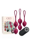 Cici Beauty Premium Silikon 3 Vibrierende Kegelperlen Fernsteuerbar von Cici Beauty kaufen - Fesselliebe