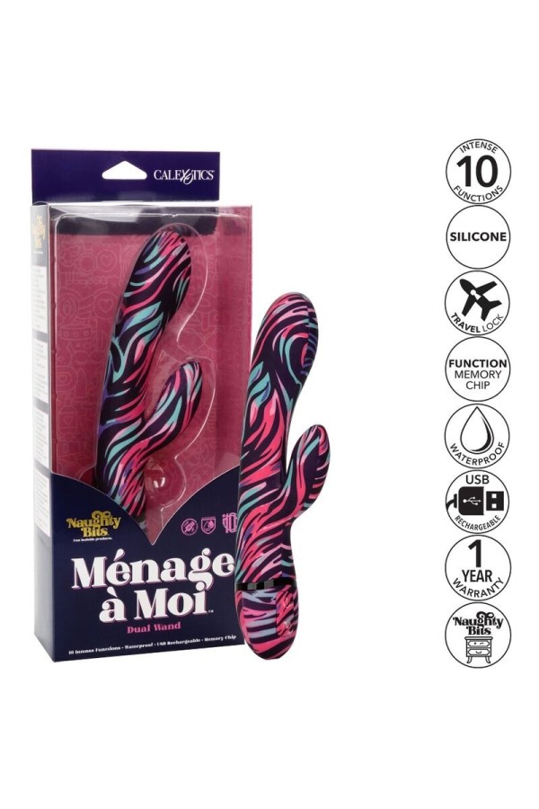 Menage A Moi Dual Wand Vibrator von Calexotics kaufen | Fesselliebe
