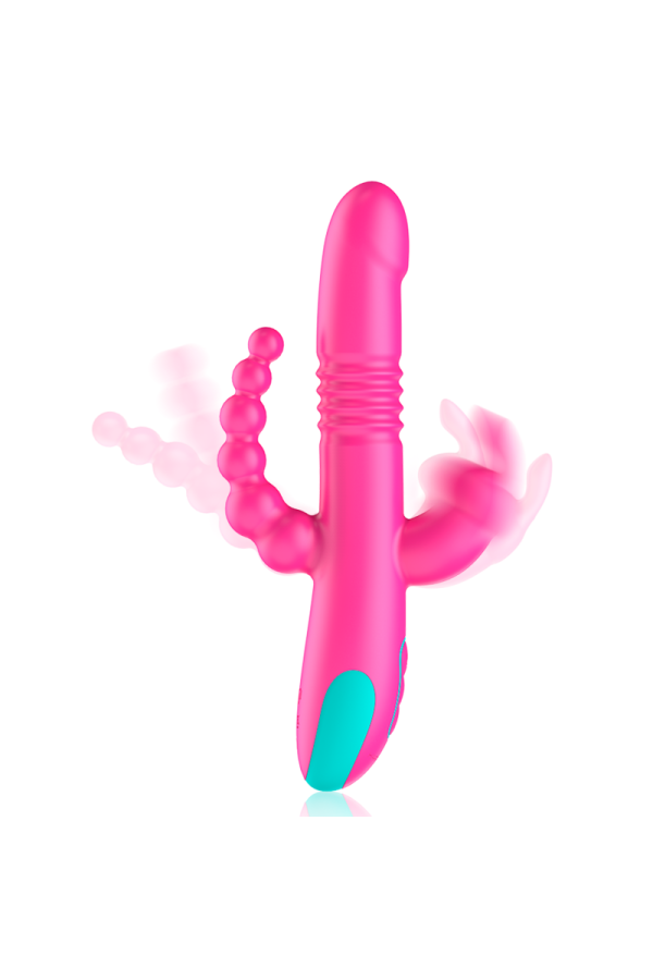 Donald Dreifache Stimulation: Anal, G-Spot & Klitorale Watchme Wireless-Technologie Kompatibel von Happy Loky kaufen | Fesselliebe