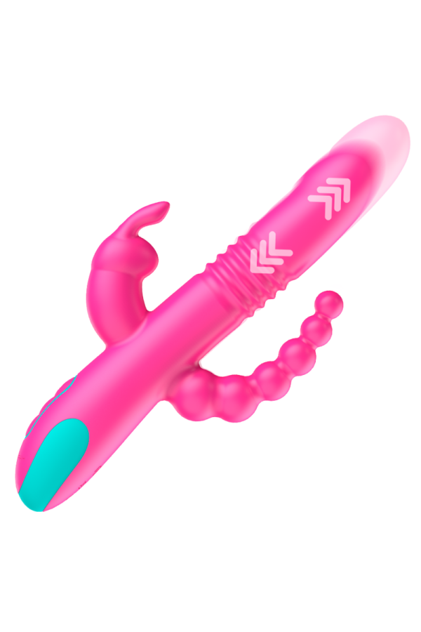 Donald Dreifache Stimulation: Anal, G-Spot & Klitorale Watchme Wireless-Technologie Kompatibel von Happy Loky kaufen | Fesselliebe
