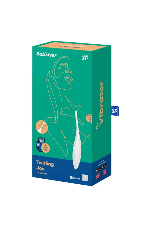 Twirling Joy Klitoris Spitze Stimulierend - Weiss von Satisfyer Connect kaufen - Fesselliebe