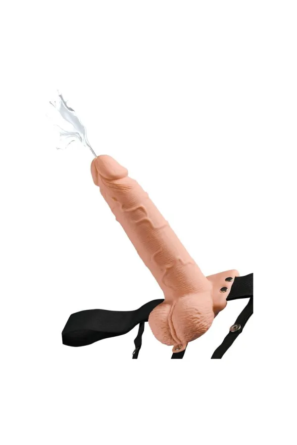 Fetish Fantasy Serie - Squirting Strap-On With Balls 19 Cm kaufen - Fesselliebe