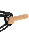 Harness + Silikondichte Gelenkbare Cocksil 18 Cm von Cock Miller kaufen - Fesselliebe