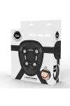 Harness + Silikondichte Gelenkbare Cocksil 18 Cm von Cock Miller kaufen - Fesselliebe