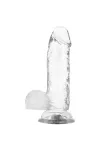 Harness + Klarer Dildo mit Hoden 15.5cm X 3.5cm von X Ray kaufen - Fesselliebe