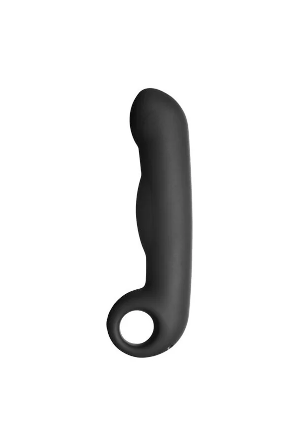 Ovid Silikon Schwarz Dildo von Electrastim