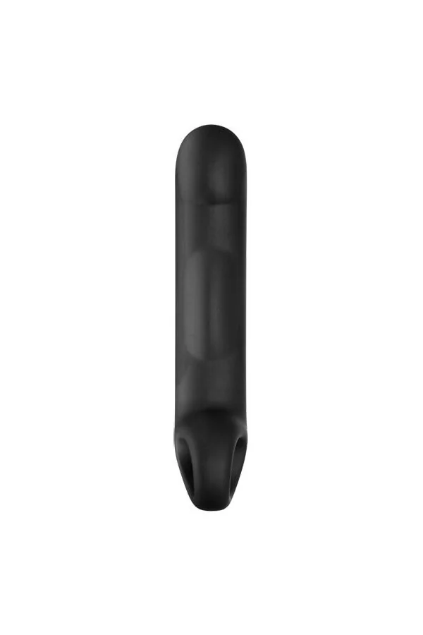 Ovid Silikon Schwarz Dildo von Electrastim