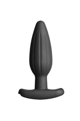 Silikon Schwarz Rocker Butt Plug Mittel von Electrastim kaufen | Fesselliebe