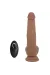 Dildo Jonathan Silikon 3 Vibration + 3 Stossfunktionen Fernsteuerbar 21 Cm von Baile Dildos