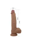 Dildo Jonathan Silikon 3 Vibration + 3 Stossfunktionen Fernsteuerbar 21 Cm von Baile Dildos kaufen - Fesselliebe