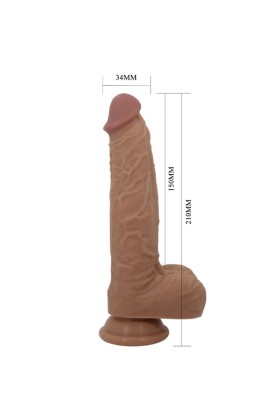 Jonathan Silikondildo 3 Vibrationen + 3 Einführmassnahmen mit Fernbedienung 21 cm von Pretty Love High Grade kaufen | Fesselliebe