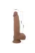 Dildo Jonathan Silikon 3 Vibration + 3 Stossfunktionen Fernsteuerbar 21 Cm von Baile Dildos