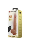 Dildo Jonathan Silikon 3 Vibration + 3 Stossfunktionen Fernsteuerbar 21 Cm von Baile Dildos kaufen - Fesselliebe