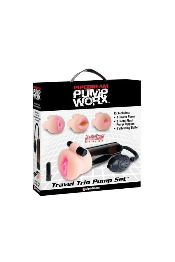 Pump Worx Travel Trio Pump Set von Pump Worx kaufen - Fesselliebe