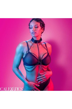 Euphoria Mehrkettenhalsbandgeschirr von Calexotics kaufen | Fesselliebe