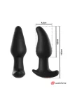 Amorino Vibrator Analplug mit Plug Rotation Amadeus Fernsteuerbar von Anbiguo kaufen - Fesselliebe