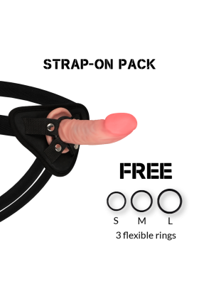 Gurt + Dual Density Tiger realistischer Dildo 14 cm -O- 4.46 cm von Rock Army kaufen | Fesselliebe