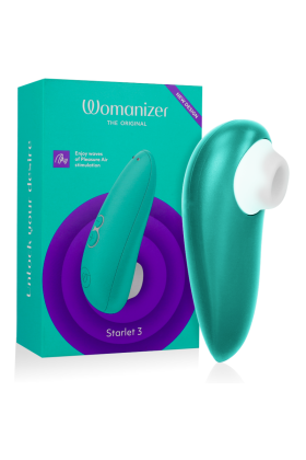 Starlet 3 Klitoralstimulator Türkis von Womanizer kaufen | Fesselliebe