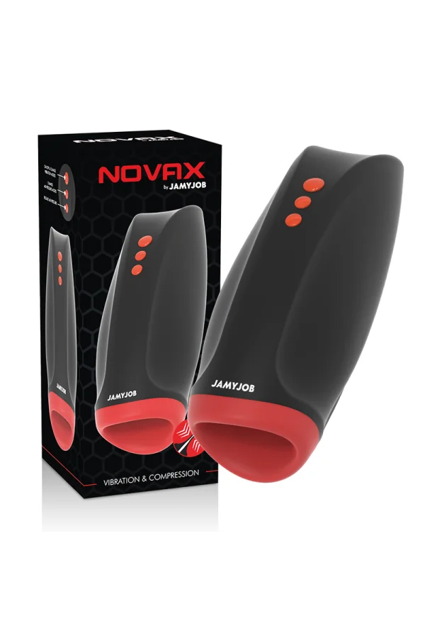 Novax Masturbator mit Vibration und Kompression von Jamyjob kaufen - Fesselliebe