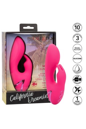 So. Cal Sunshine Vibrator Rabbit Fuchsia von California Dreaming von Calexotics kaufen | Fesselliebe