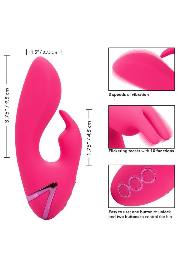 So. Cal Sunshine Vibrator Rabbit Fuchsia von California Dreaming von Calexotics kaufen | Fesselliebe
