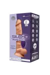 Model 1 Realistischer Penisvibrator Silikon Premium Silexpan Fernbedienbares 20 cm von Silexd