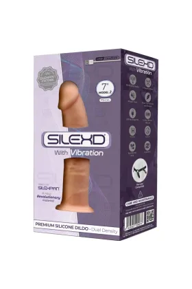 Model 1 Realistischer Penisvibrator Silikon Premium Silexpan 17.5 cm von Silexd