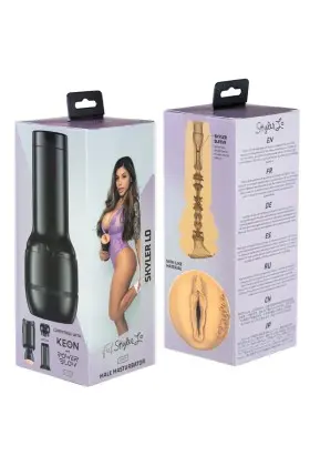 Kompatibel mit Feel Skyler Lo Stars Collection Strokers Powerblow von Kiiroo