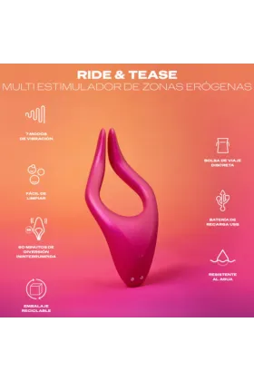 Multistimulator-Spielzeug Fahren & Tease von Durex Toys