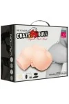 Realistischer Anus und Vagina mit Vibration Doppeltem Genuss von Crazy Bull kaufen - Fesselliebe