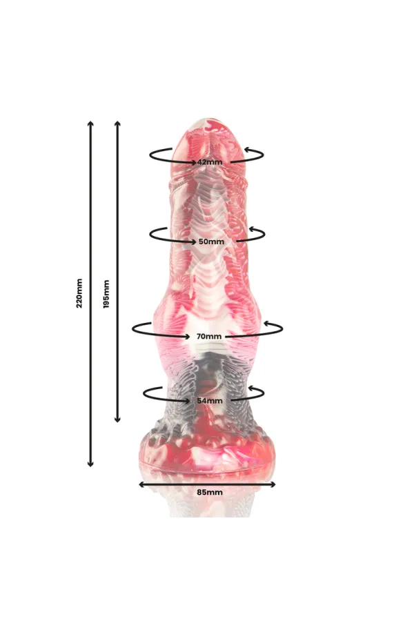 Helios Dildo mit Hodenwärme und Ekstase von Epic