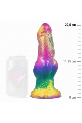 Iris Dildo mit Regenbogenfarbenen Hoden der Vergnügung von Epic kaufen | Fesselliebe