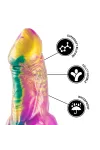 EPIC - IRIS DILDO MIT REGENBOGENFARBENEN HODEN DER VERGNÜGUNG kaufen - Fesselliebe