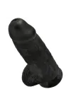 King Cock - Chubby Realistischer Penis 23 Cm Schwarz von King Cock kaufen - Fesselliebe