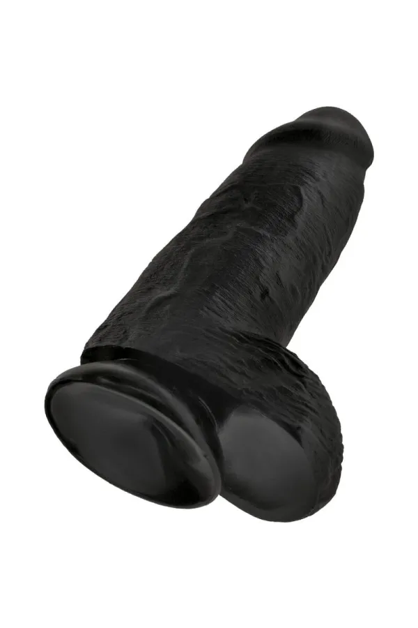 King Cock - Chubby Realistischer Penis 23 Cm Schwarz von King Cock kaufen - Fesselliebe